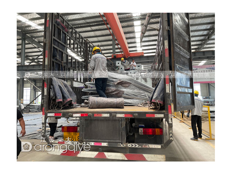 供應鹽城現代候車亭發貨案例配圖二