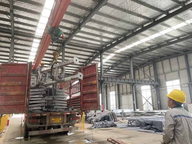 鹽城現代候車亭發貨第六批